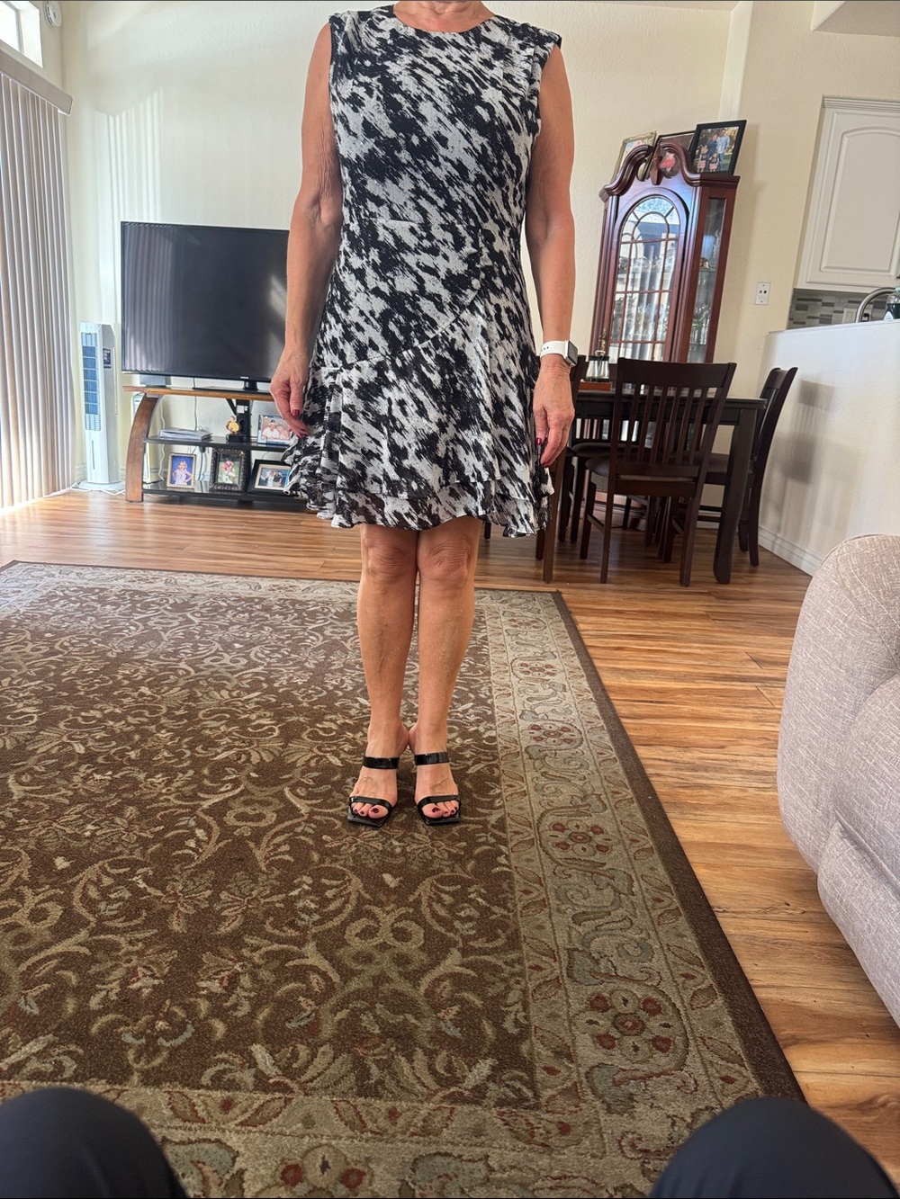 Beautiful silk weightless dress